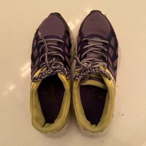 ASICS GEL-LYTE33 Neon Yellow/Purple Athletic Running Shoes